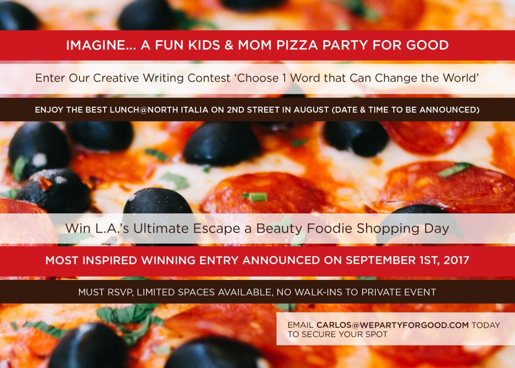 North Italia-invite-kids-writing-pizza-party