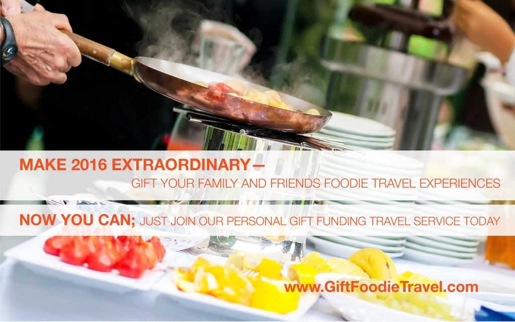 Gift foodie travel today