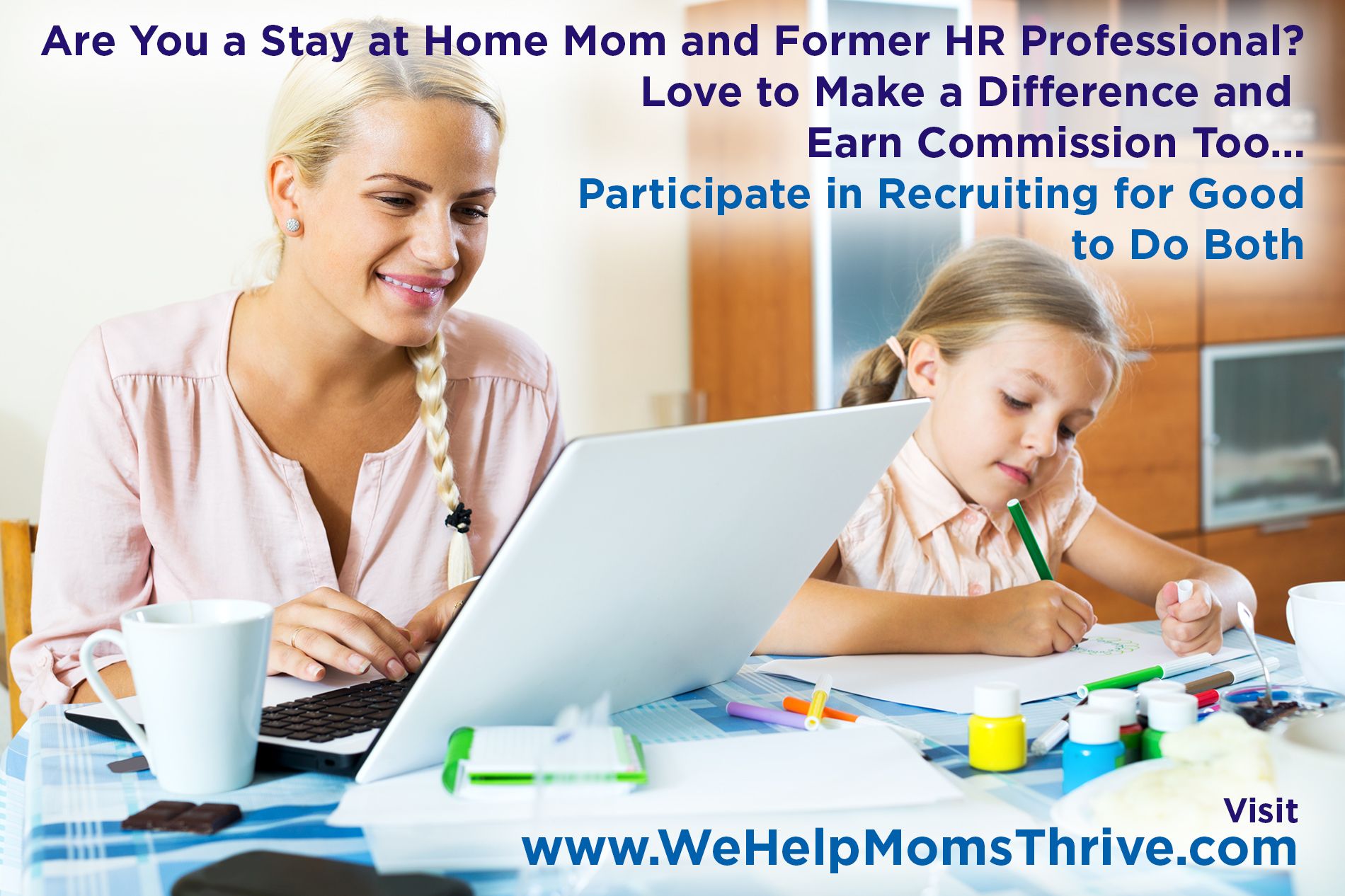 We Help Moms Thrive - Recruiting for Good 